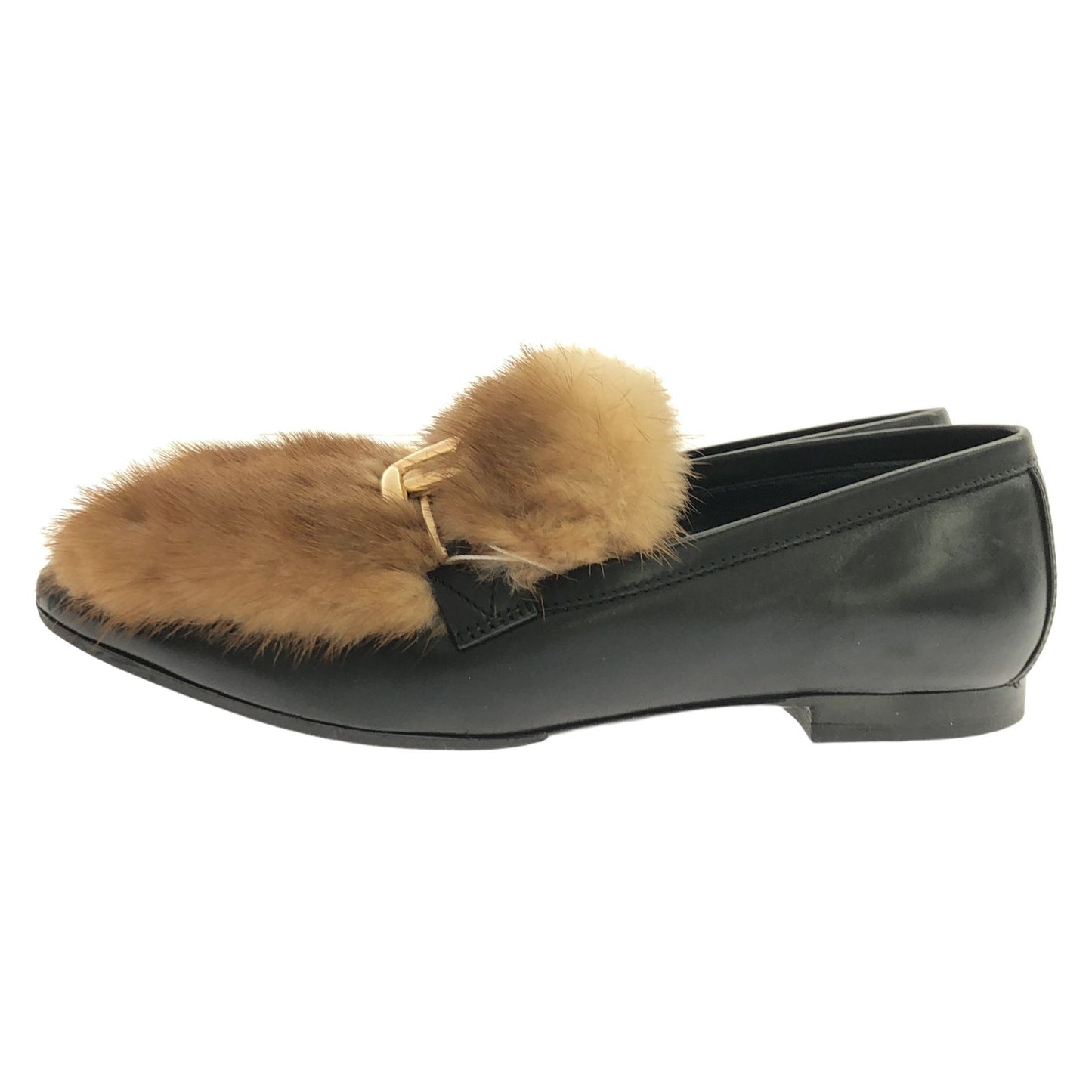 Louis Vuitton Black Leather Mules - Timeless Elegance