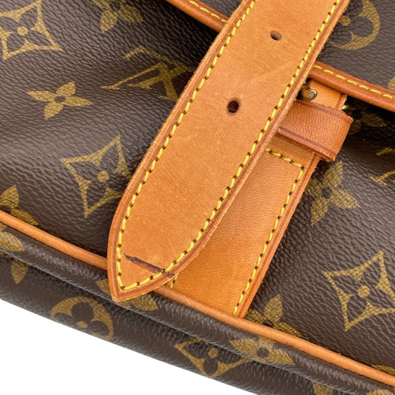 Louis Vuitton Monogram Canvas Soumire 35 Shoulder Bag - Brown