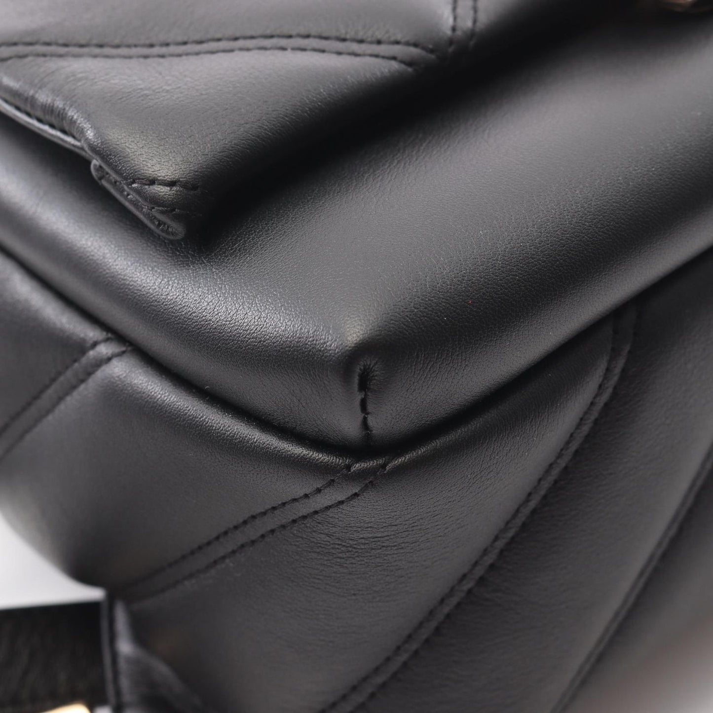 BVLGARI Serpenti Cabochon Black Leather Backpack - Exquisite Craftsmanship