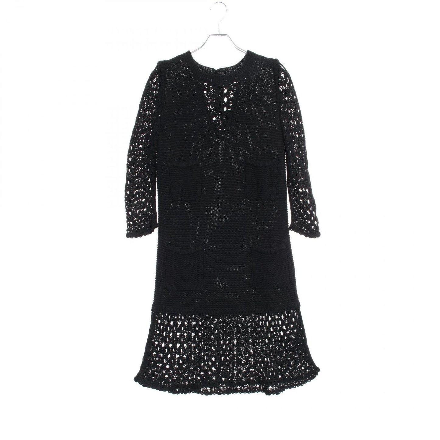CHANEL Cotton Dress - Timeless Elegance in Black