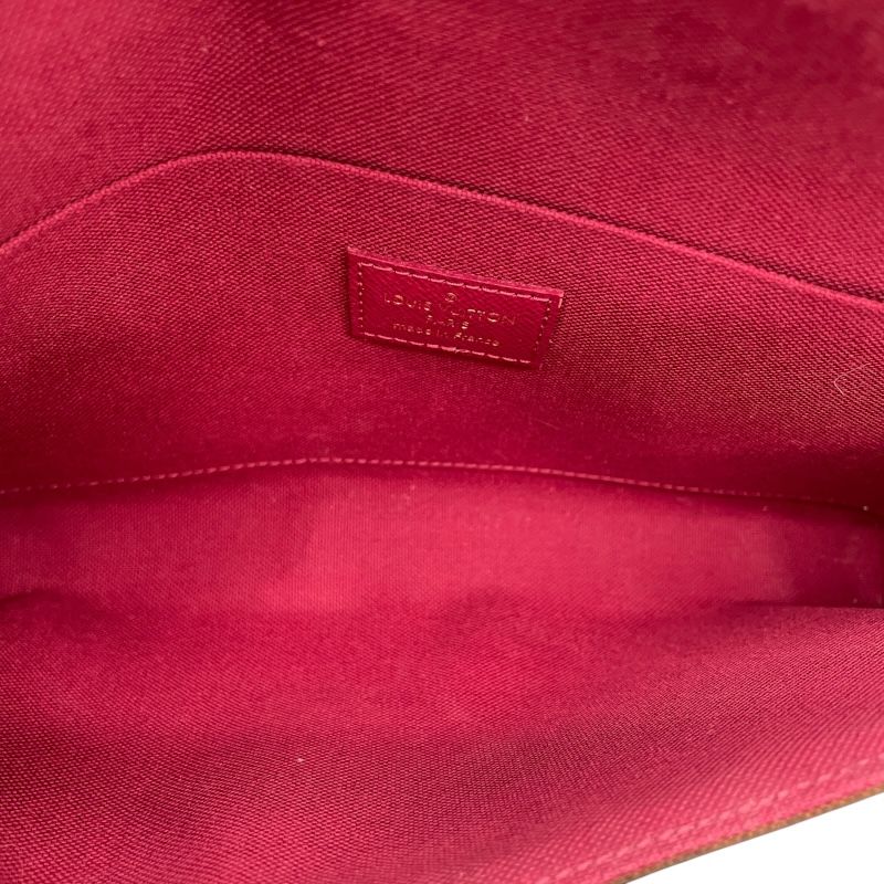 Louis Vuitton Pochette Felicie M61276 Fuchsia Monogram Shoulder Bag