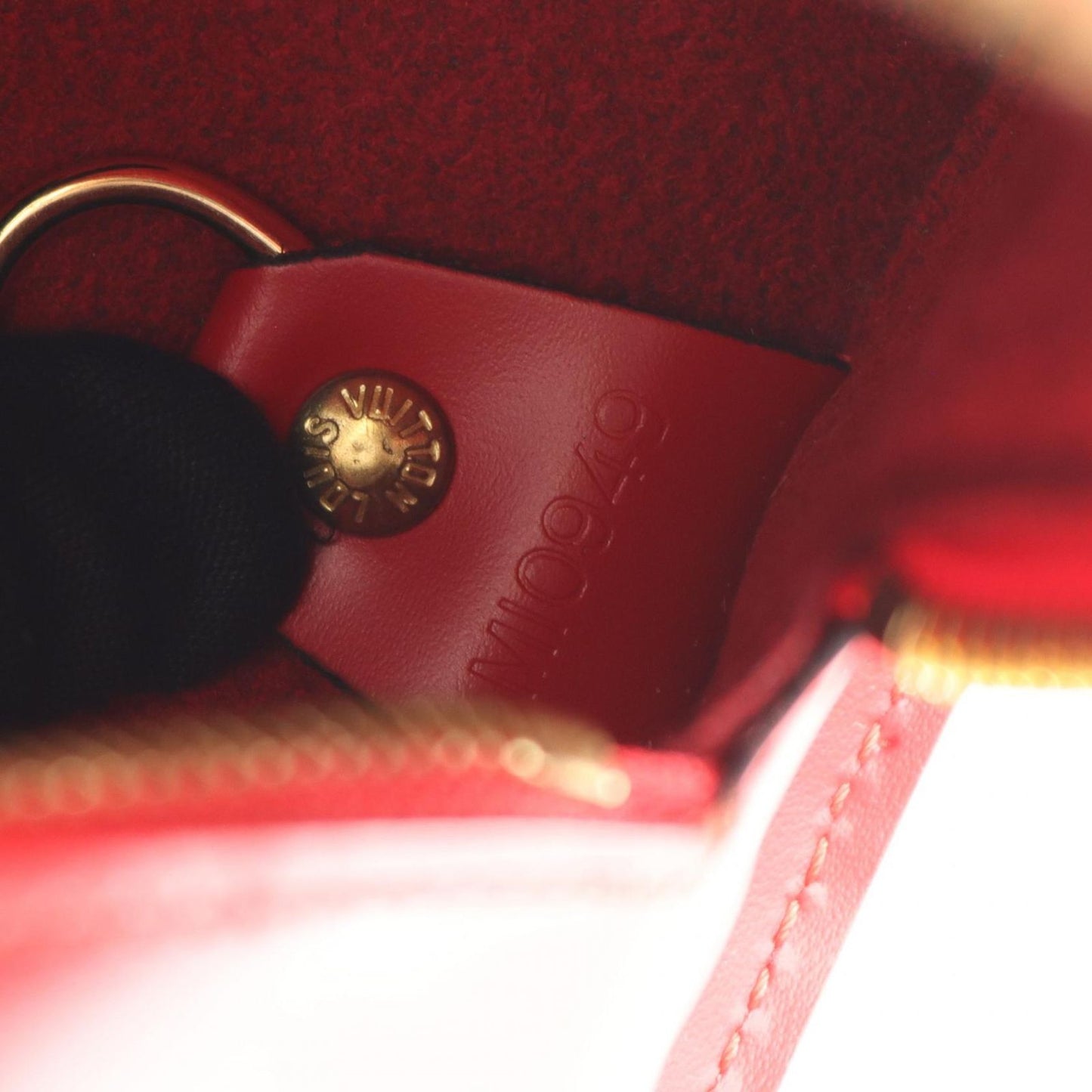 Louis Vuitton Suflo Handbag in Castilian Red - Timeless Elegance