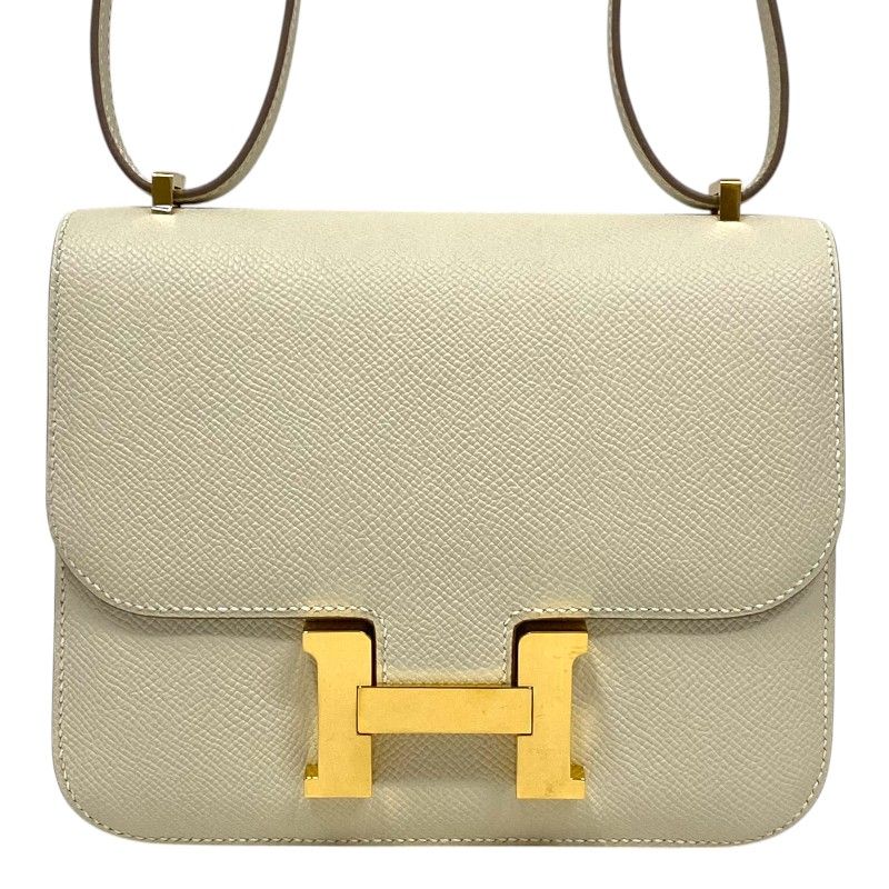 HERMES Constance 3 Mini Bag in Clay with Gold Hardware