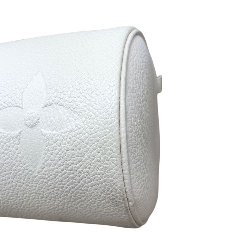 Louis Vuitton Papillon BB M45994 White Monogram Empreinte Leather Handbag