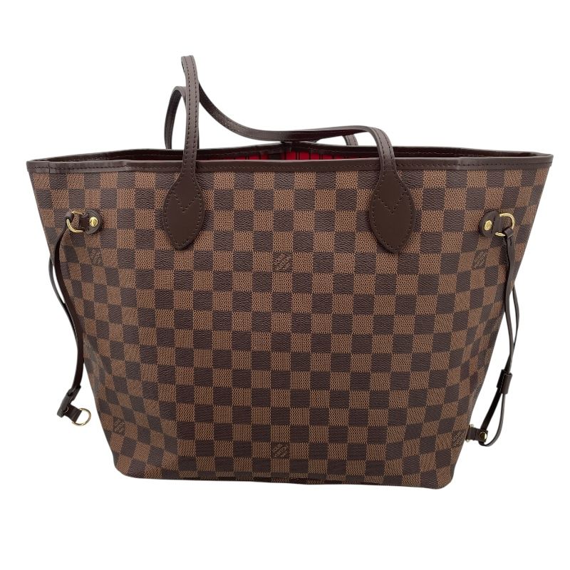 Louis Vuitton Neverfull MM Brown Damier Canvas Tote Bag