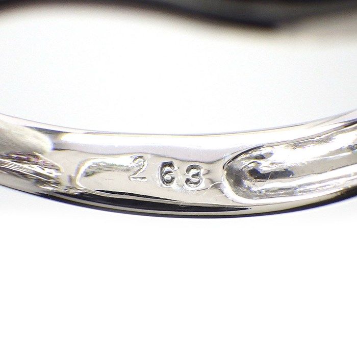 Exquisite Ruby and Garnet Rose Motif Ring in K18 White Gold