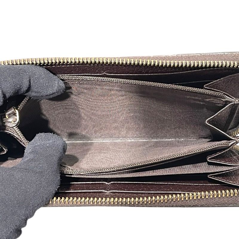 GUCCI GG Marmont Round Zip Wallet - Unisex Leather Luxury Accessory