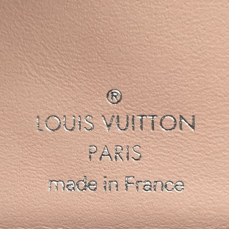 Louis Vuitton Portefeuille Clara M80629 Pink Mahina Wallet