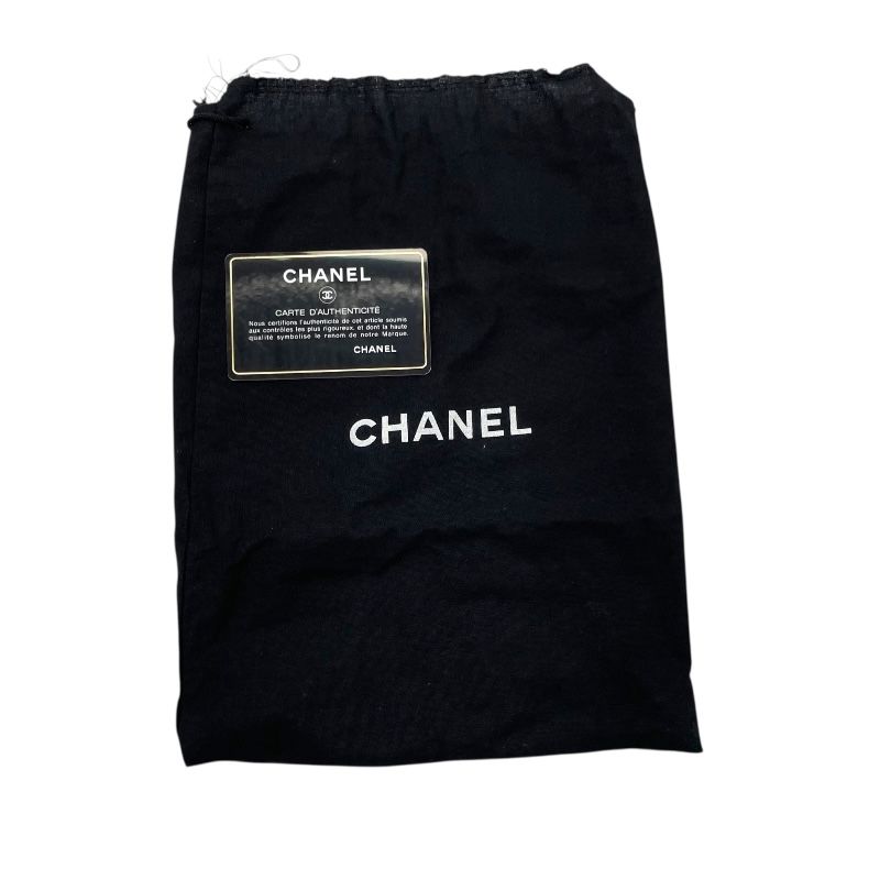 CHANEL CC Figree Shoulder Bag - Navy Caviar with Gold Hardware