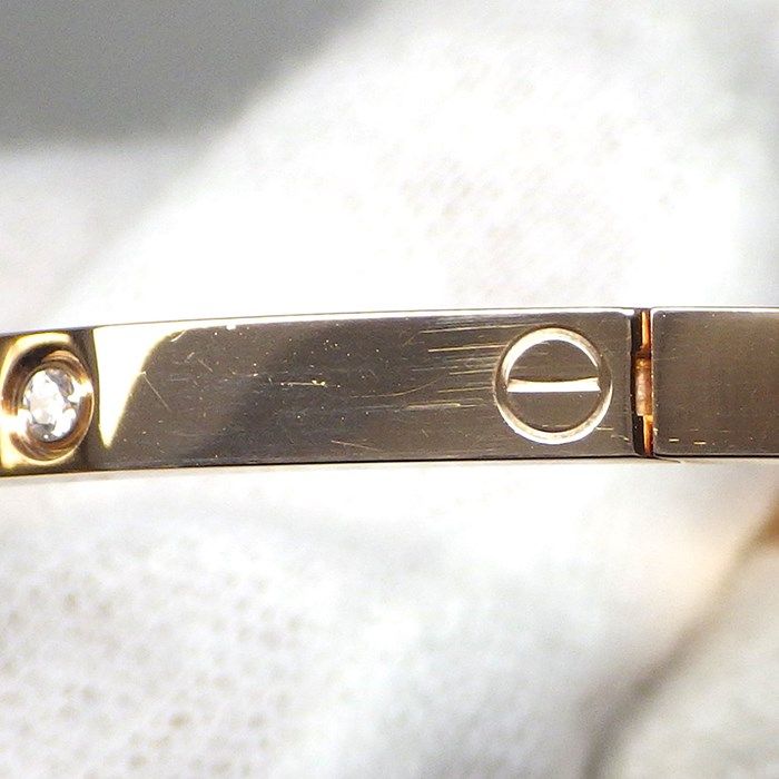 Cartier Love Bracelet SM with Diamonds in K18 Pink Gold