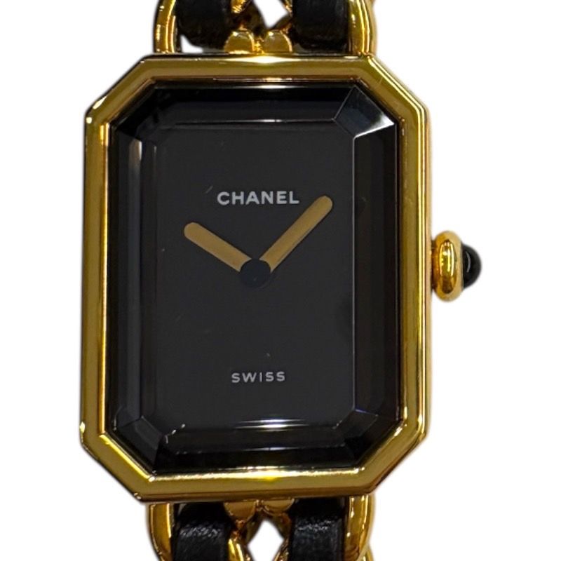 CHANEL Première L H0001 Black GP Ladies Watch - Timeless Elegance