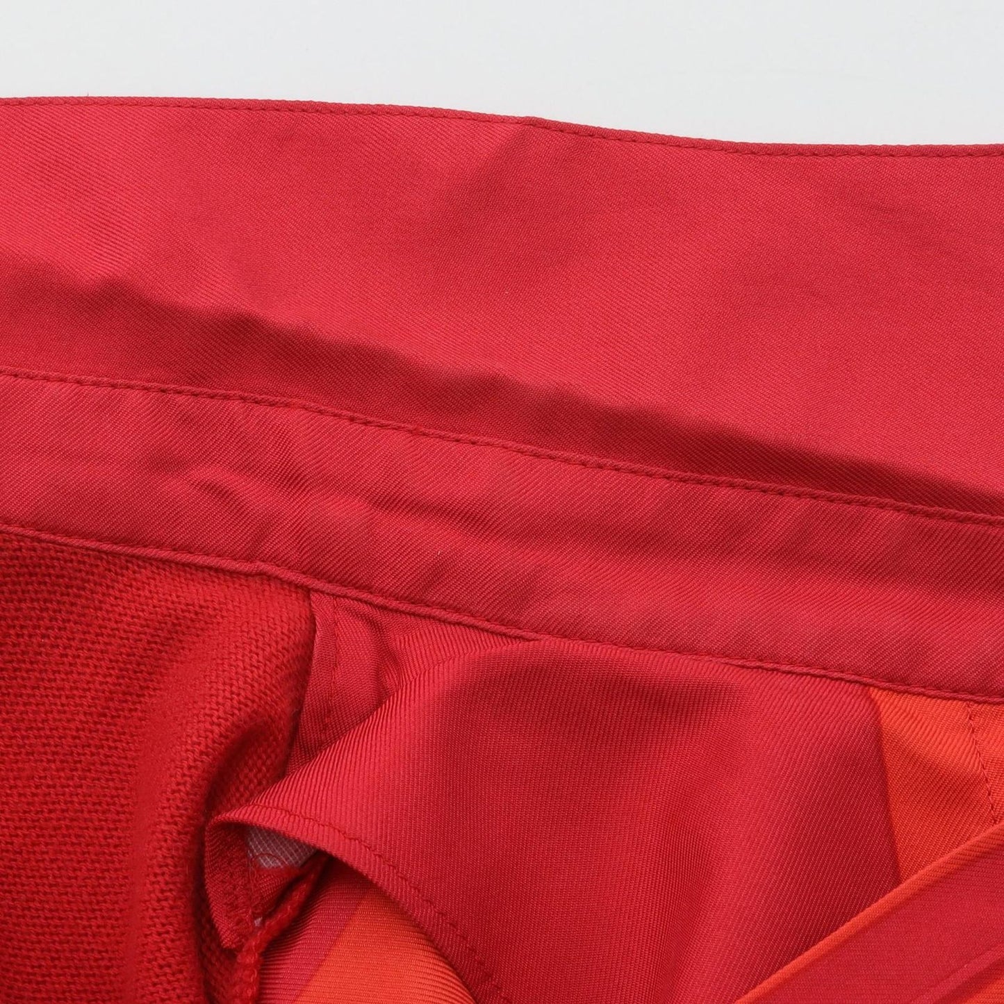 HERMES Brides de Gala Silk Cotton Blouse - Exquisite Red & Multi-Color