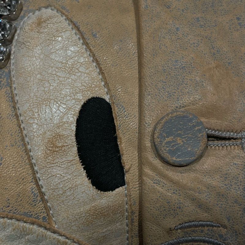 GUCCI x Bugs Bunny Stone-Embellished Nubuck Leather Vest - Black