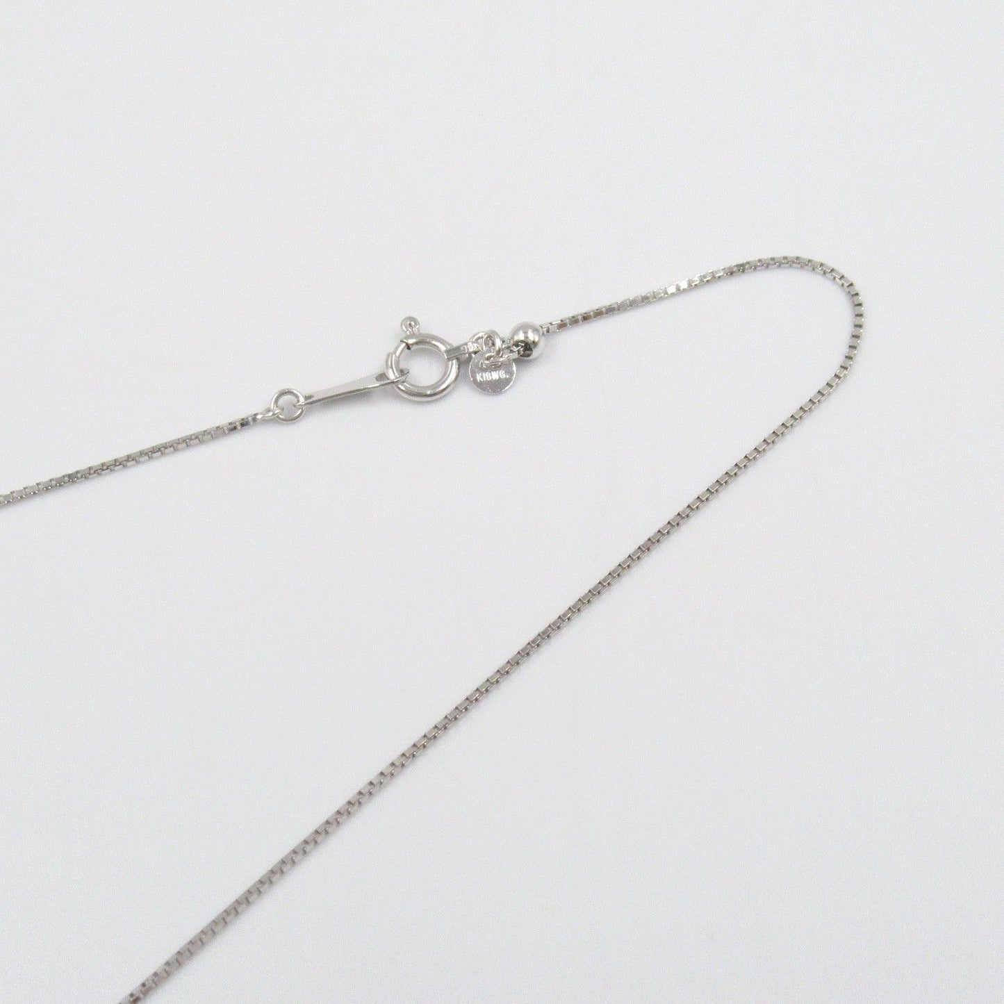 Exquisite K18WG Diamond Necklace - 1.00ct Elegance