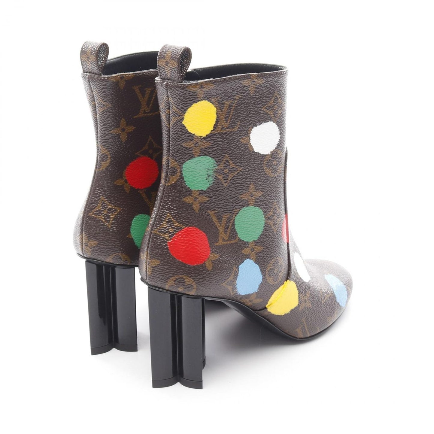 Louis Vuitton LV × YK Painted Dot Short Boots - Size 37