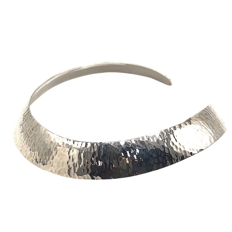 HERMES Silver Choker - Exquisite Ag925 Jewelry for Women