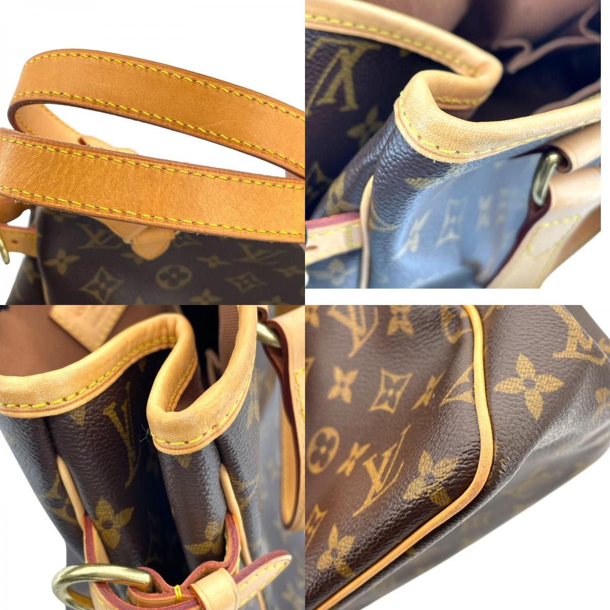 Louis Vuitton Batignolles Handbag - Monogram Brown - Timeless Elegance