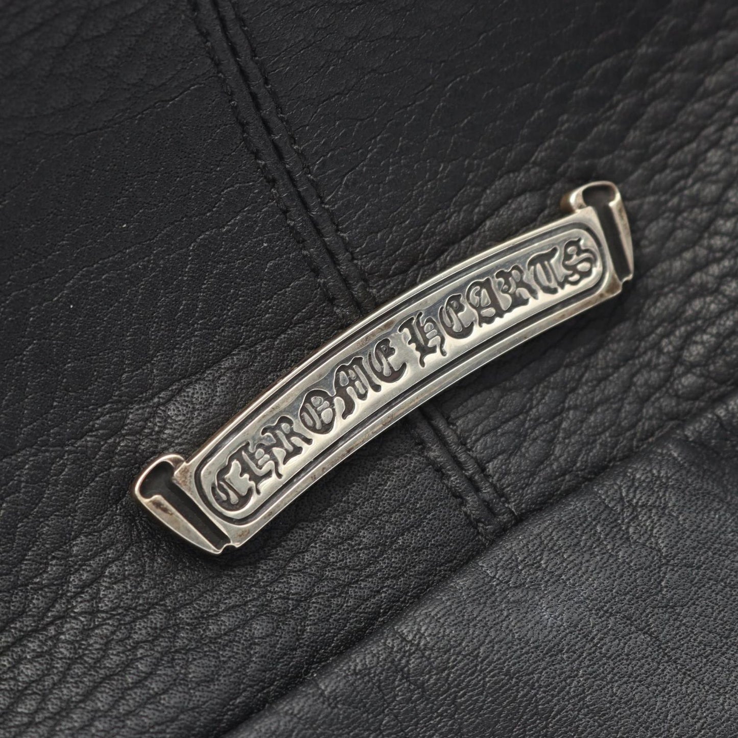 CHROME HEARTS Mini Snut Pack Waist Bag - Black Leather