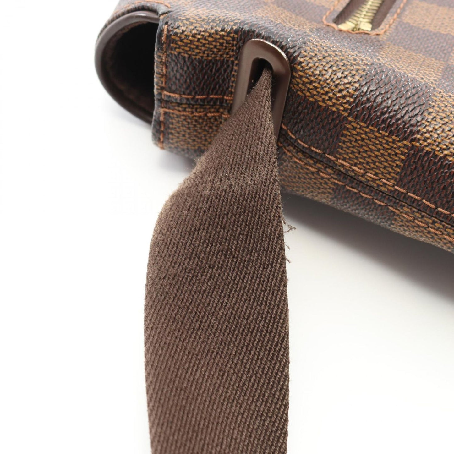 Louis Vuitton Brooklyn MM Damier Ebene Shoulder Bag - Timeless Elegance