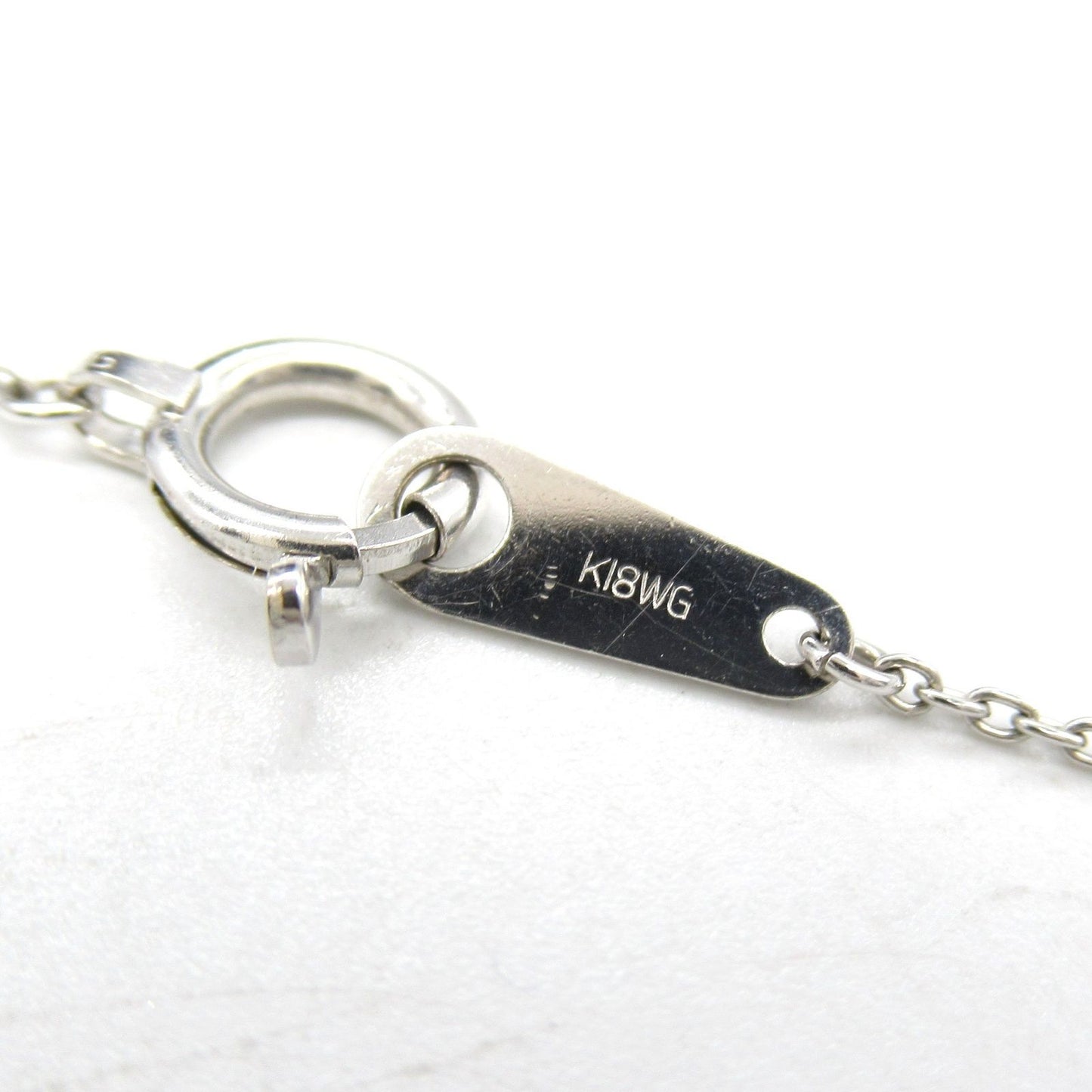 Exquisite Yellow Sapphire & Diamond Necklace in K18 White Gold