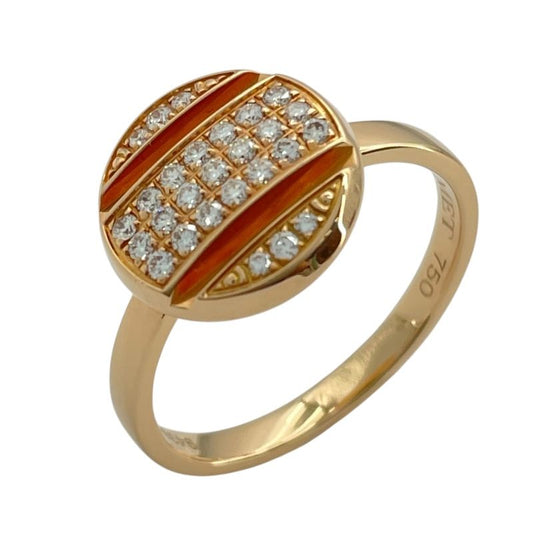 CHAUMET Class One Ring in K18 Pink Gold with Diamond