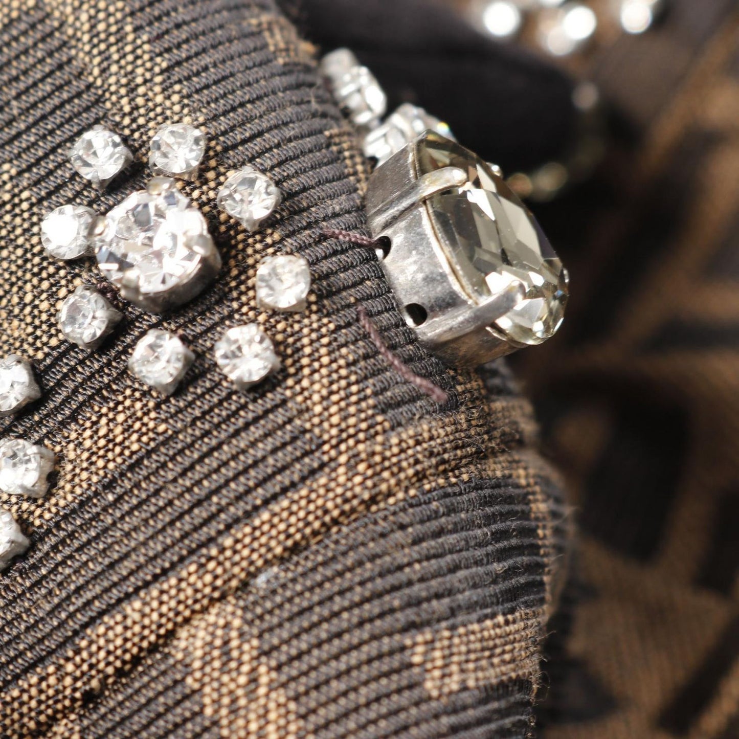 FENDI Zucca Pattern Cotton Skirt - Timeless Elegance