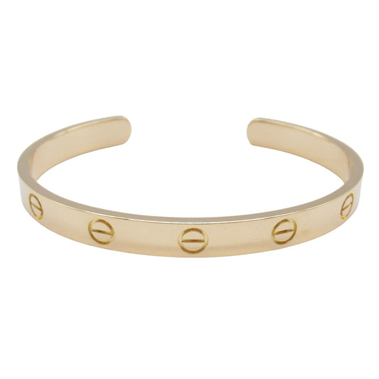 CARTIER Love Open Bracelet in K18 Pink Gold - 15.5cm