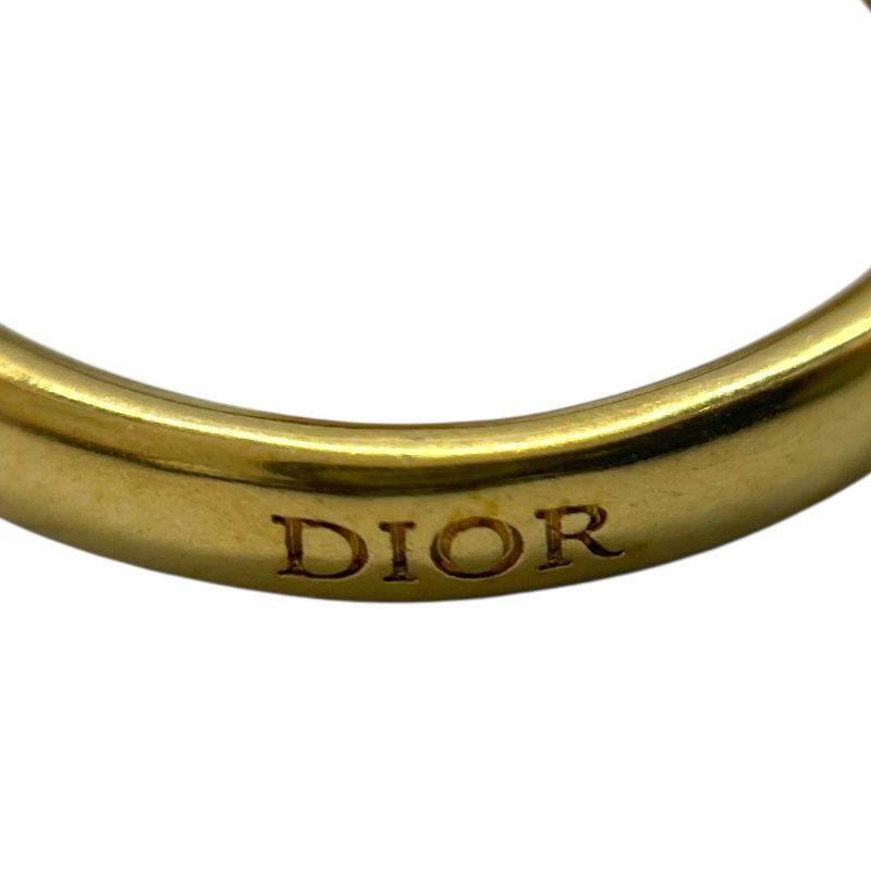 Christian Dior 30 Montaigne Ring in Gold and Black Metal