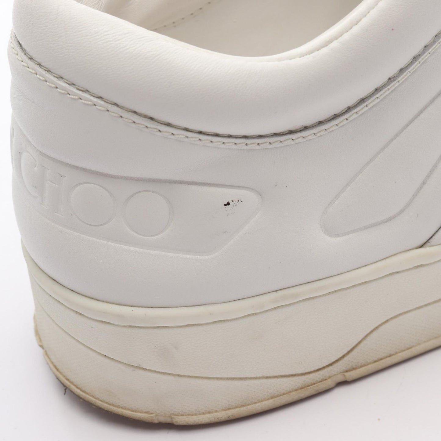 Jimmy Choo Hawaii Sneakers in White Leather - Timeless Elegance