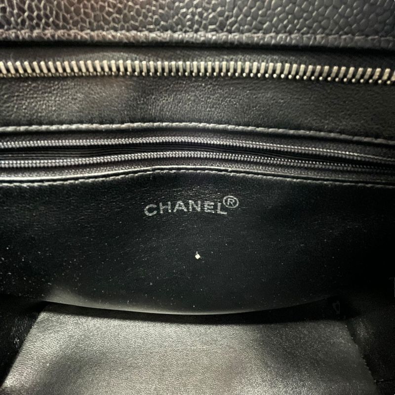 CHANEL Reissue Tote A01804 Black Caviar Leather Handbag