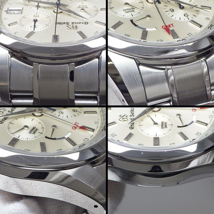 Grand Seiko SBGC201 Chronograph GMT - Exquisite Silver Dial