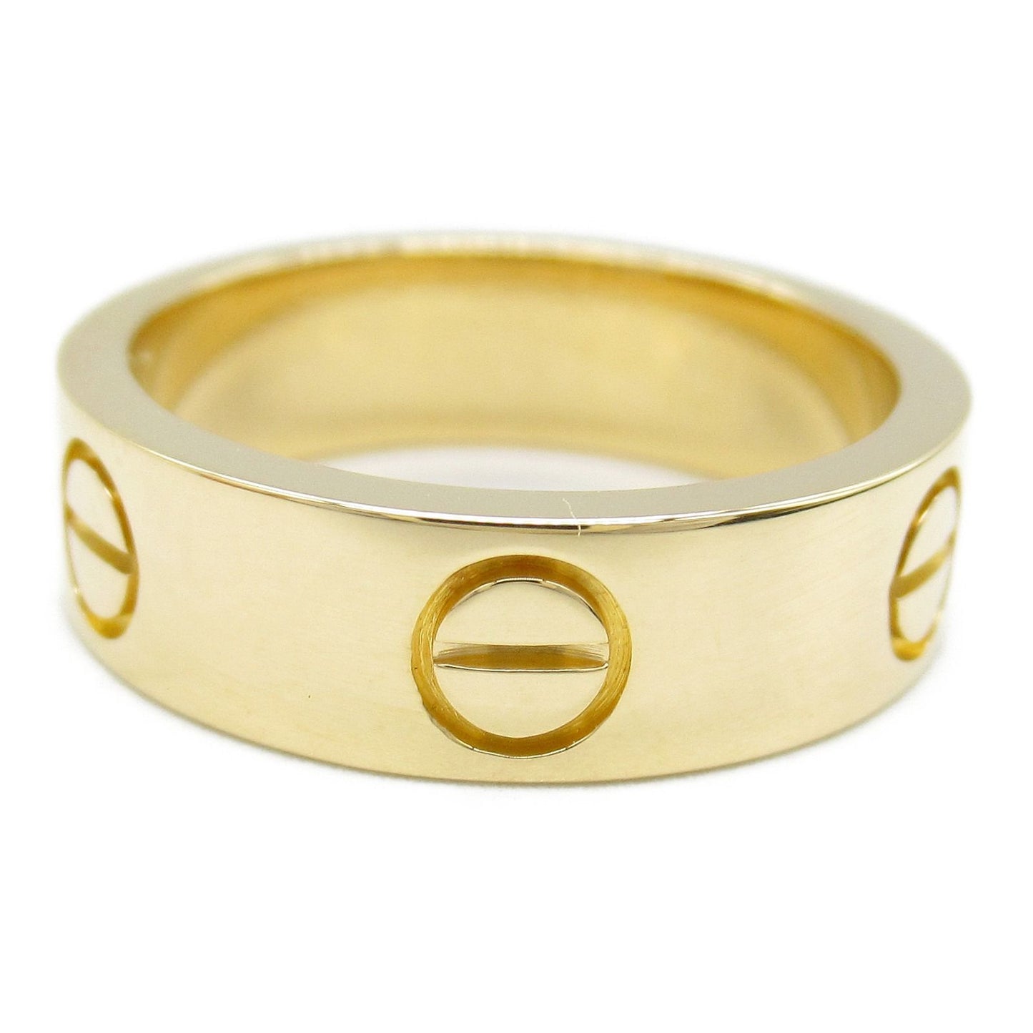 CARTIER Love Ring in K18 Yellow Gold - Timeless Elegance