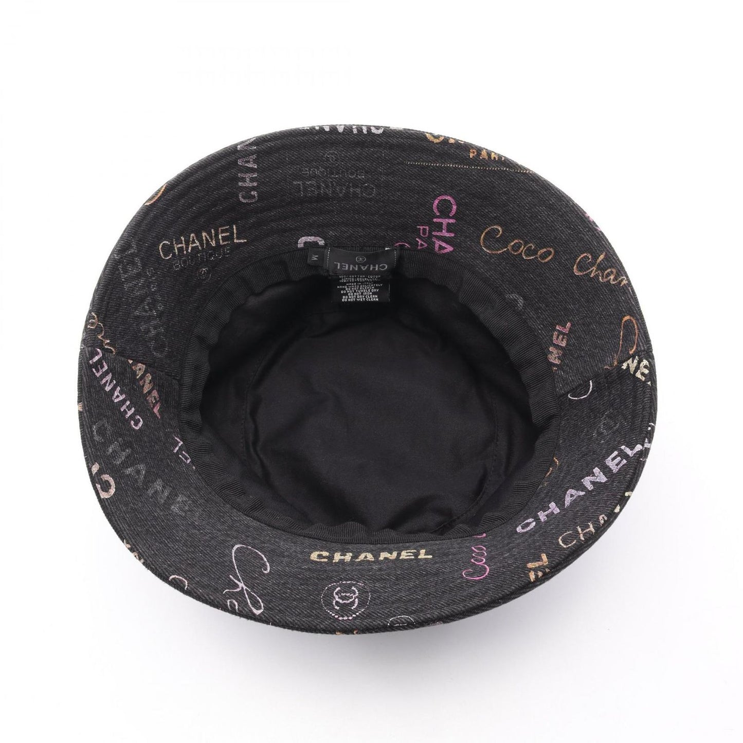 CHANEL Crusher Denim Bucket Hat - Timeless Elegance