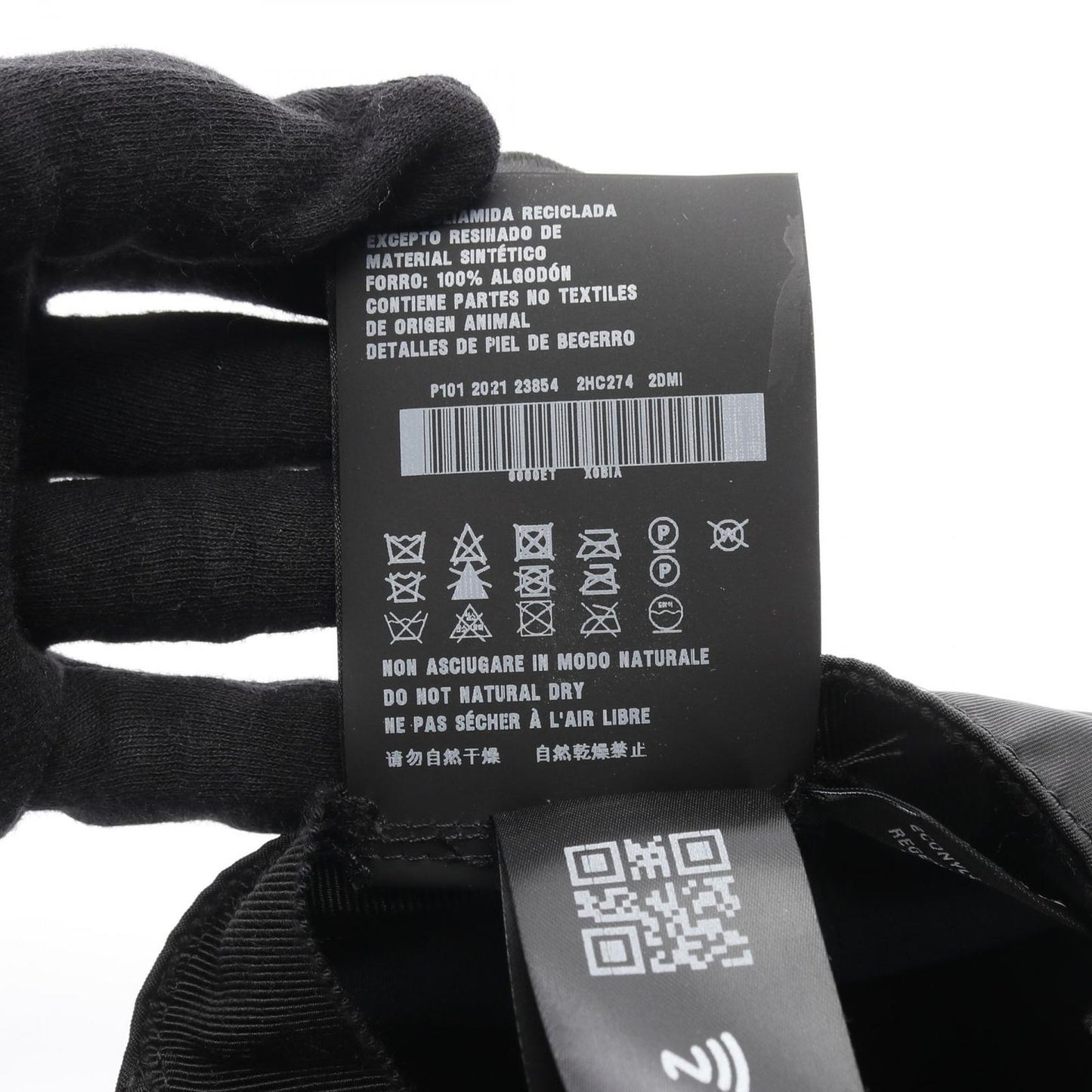 PRADA Re Nylon Cap - Timeless Black Elegance