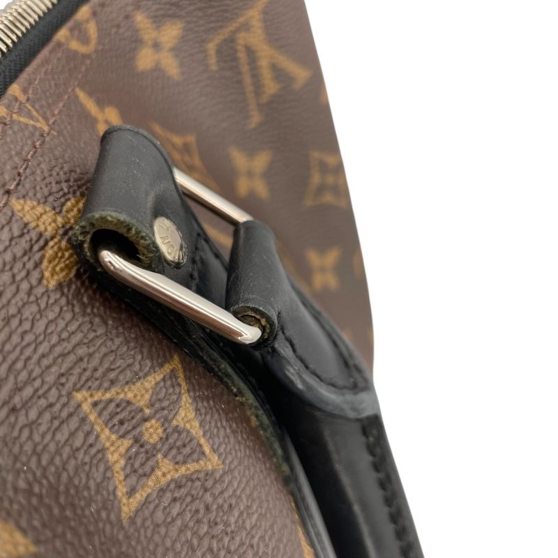 Louis Vuitton Keepall Bandoulière 55 Monogram Macassar - Brown
