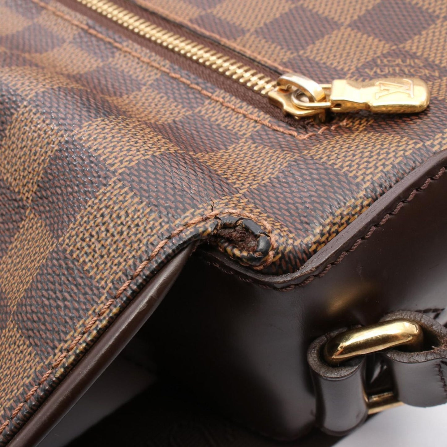 Louis Vuitton Spencer Damier Ebene Shoulder Bag - Timeless Elegance