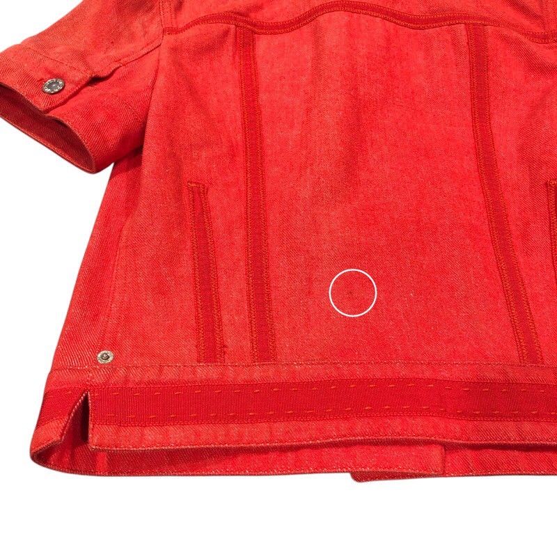 Louis Vuitton Women's Cotton Short Sleeve Shirt Jacket - Size 36