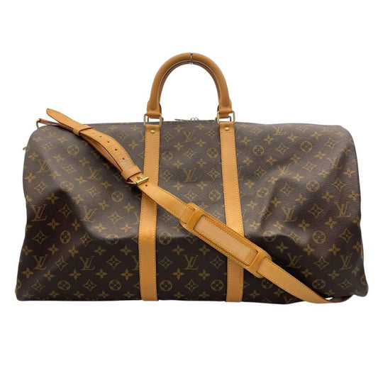 Louis Vuitton Keepall Bandoulière 55 Monogram Canvas - Unisex Luxury Bag