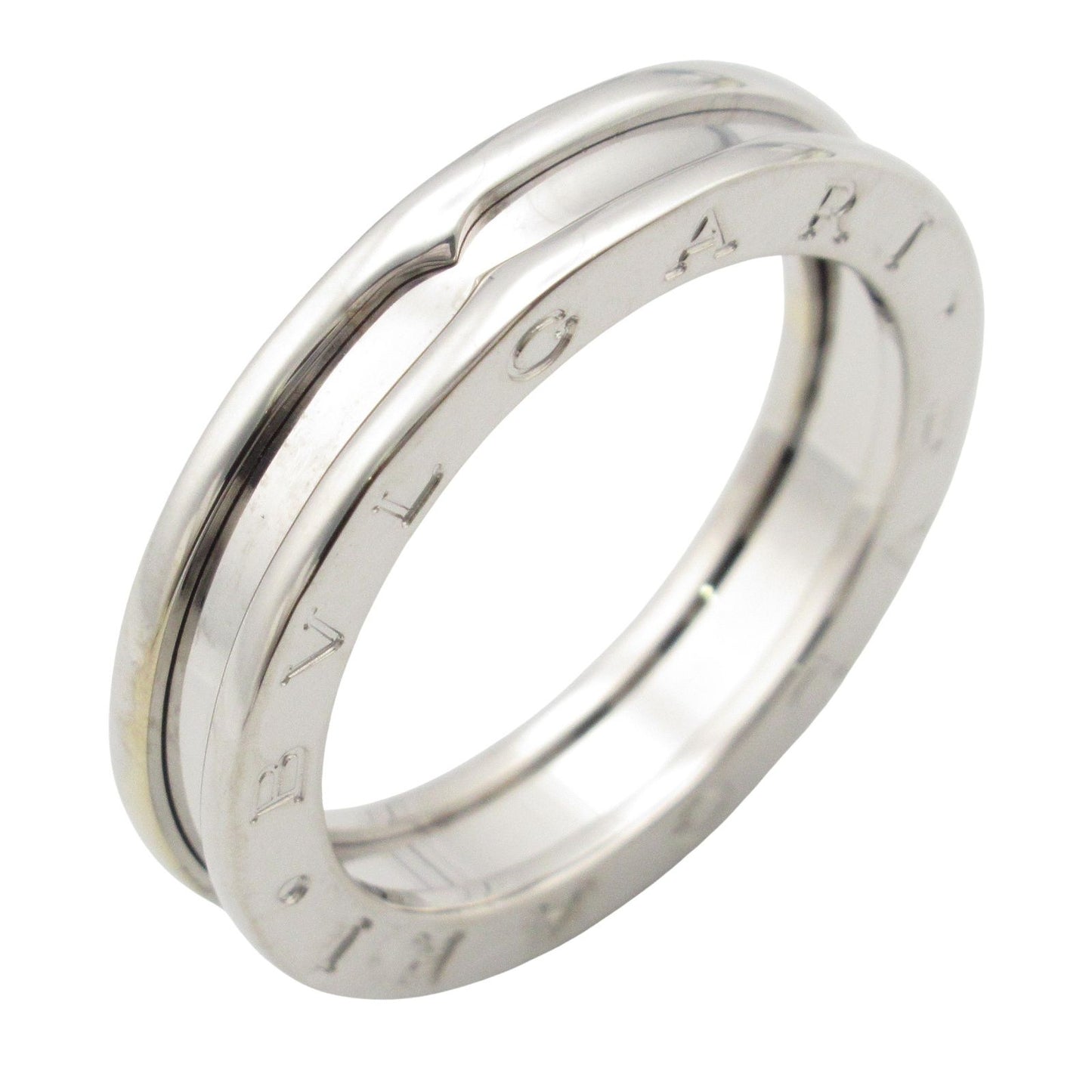 BVLGARI B-zero1 18K White Gold Ring - Timeless Elegance
