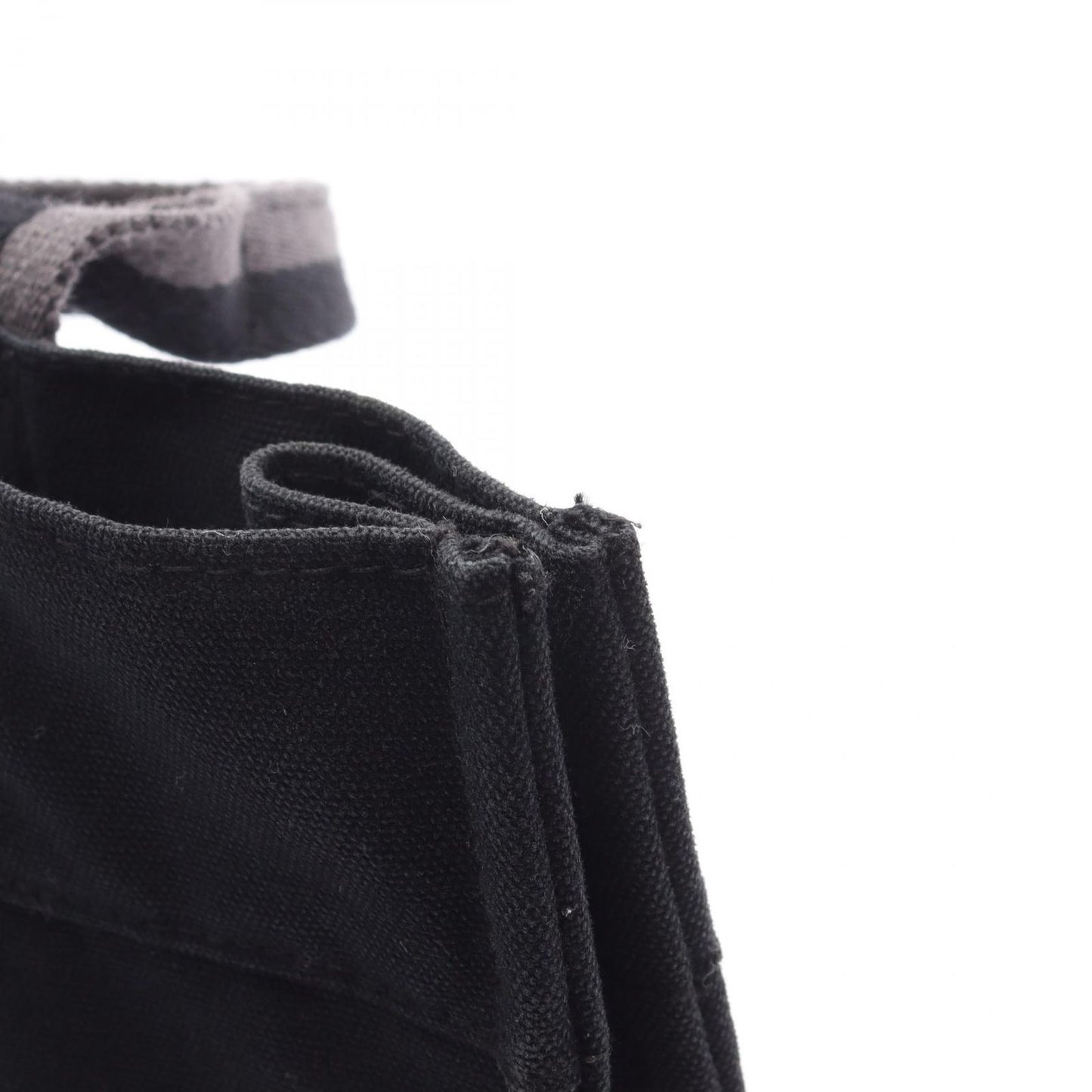 HERMES Foolto PM Tote Bag in Black Canvas - Timeless Elegance