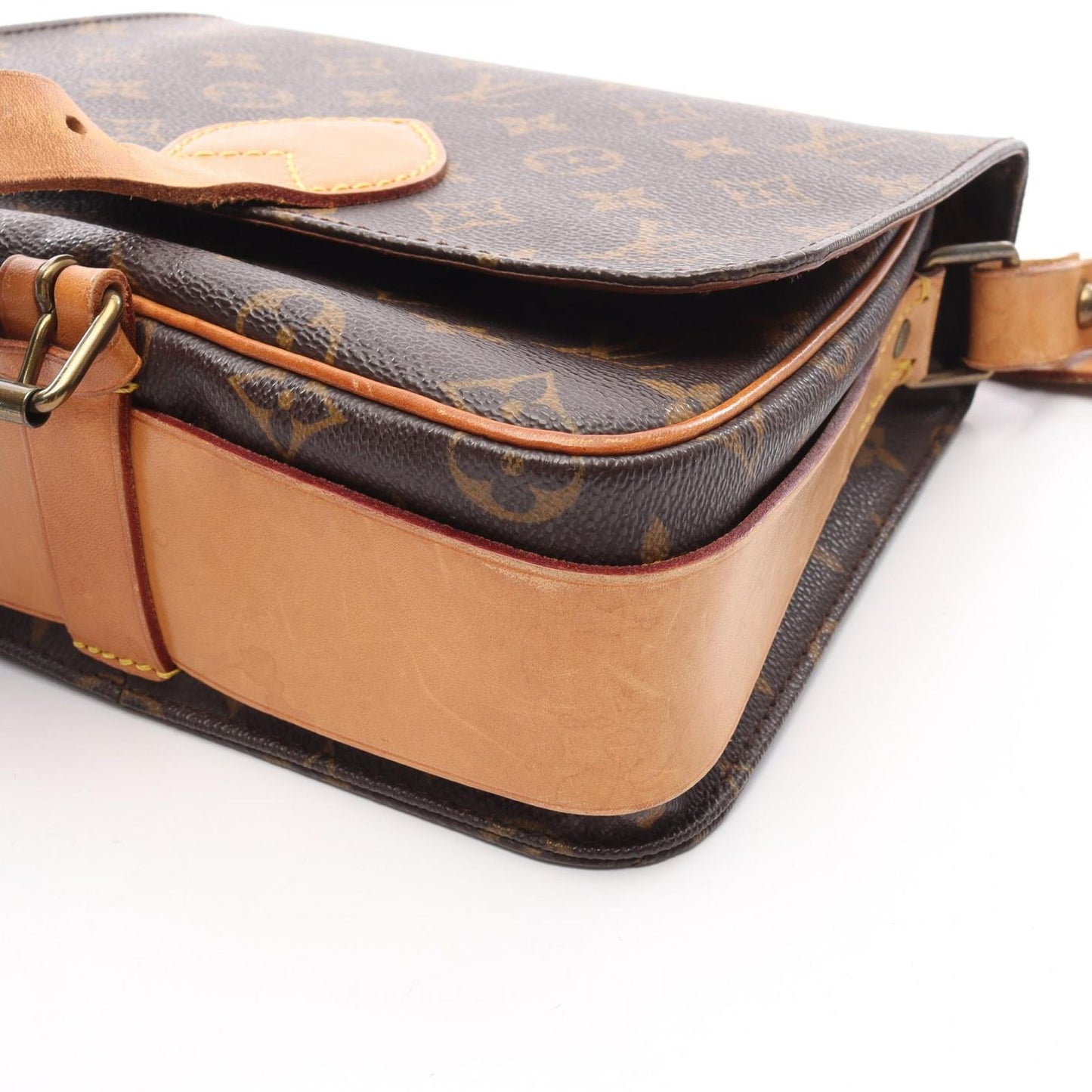 Louis Vuitton Monogram Canvas Cartouchière MM Shoulder Bag