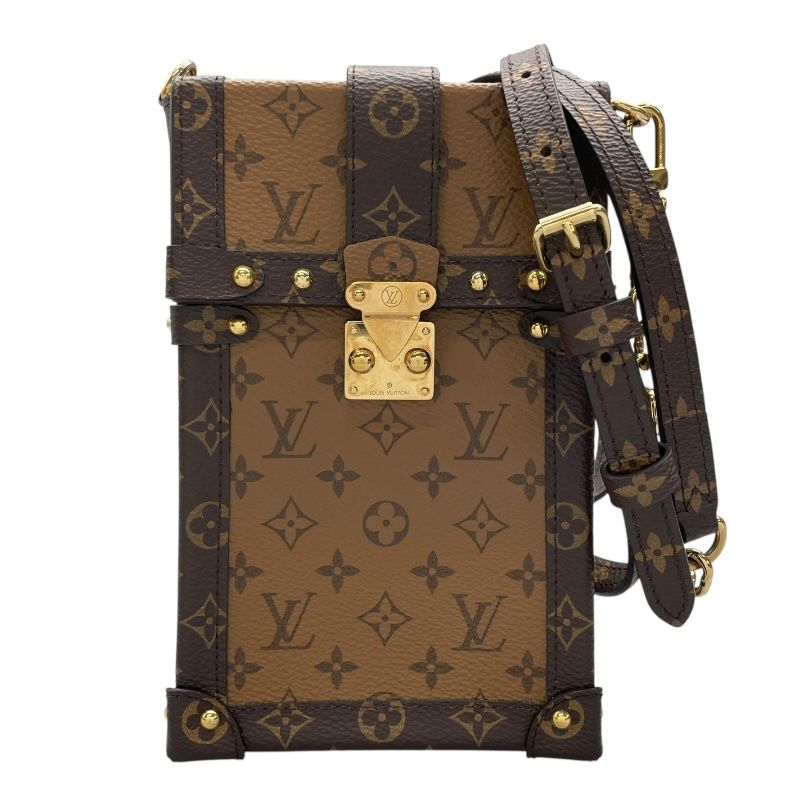 Louis Vuitton Monogram Reverse Pochette Trunk Vertical - Brown