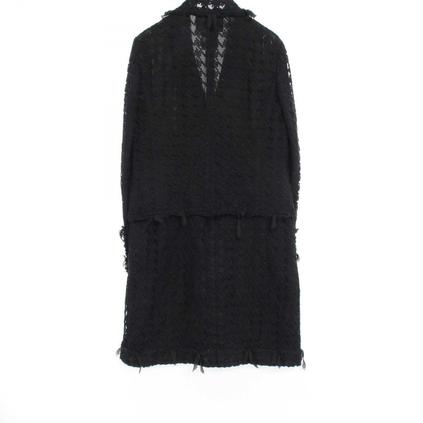 CHANEL Black Wool Suit - Timeless Elegance for the Modern Woman