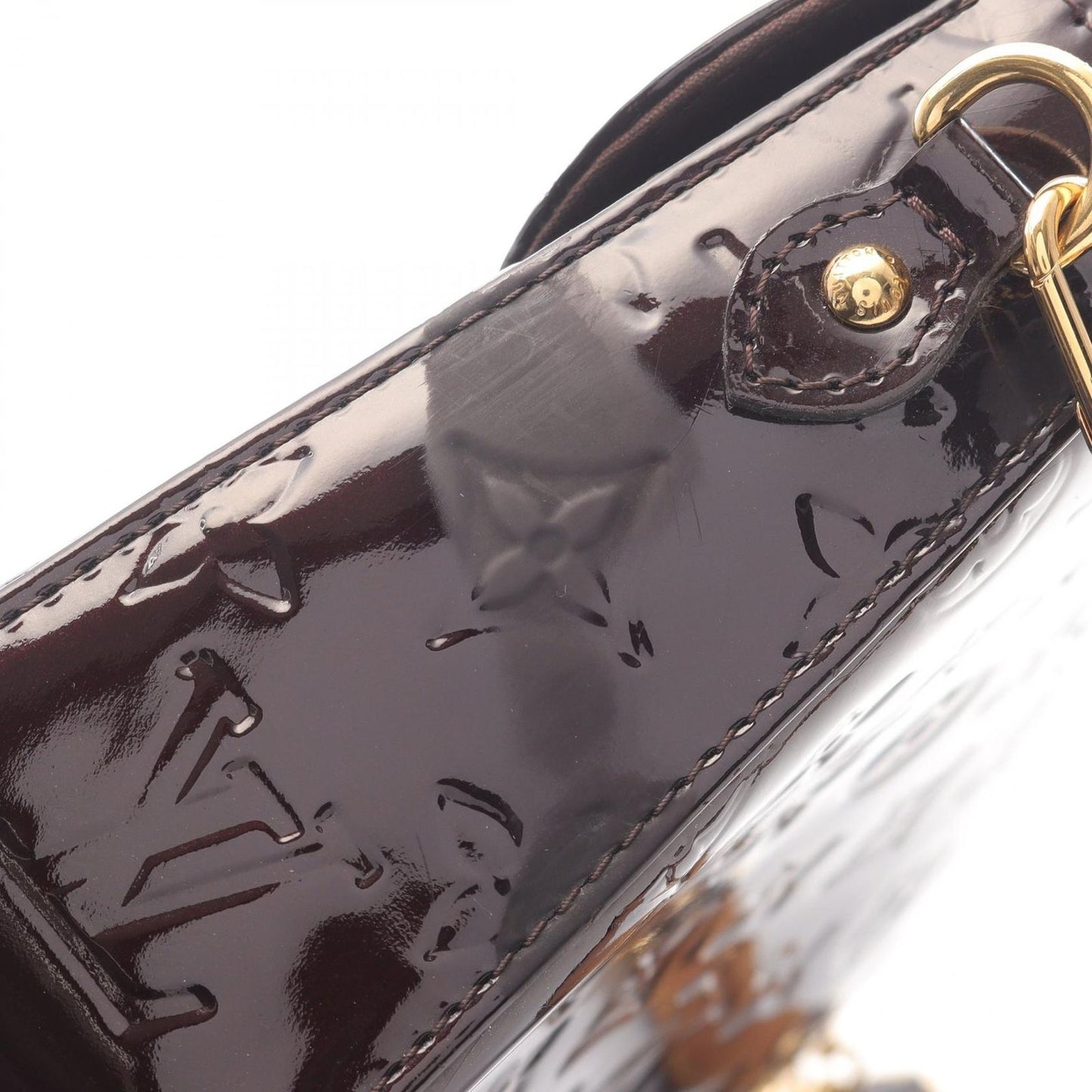 Louis Vuitton Rodeo Drive Monogram Vernis Amarante Shoulder Bag