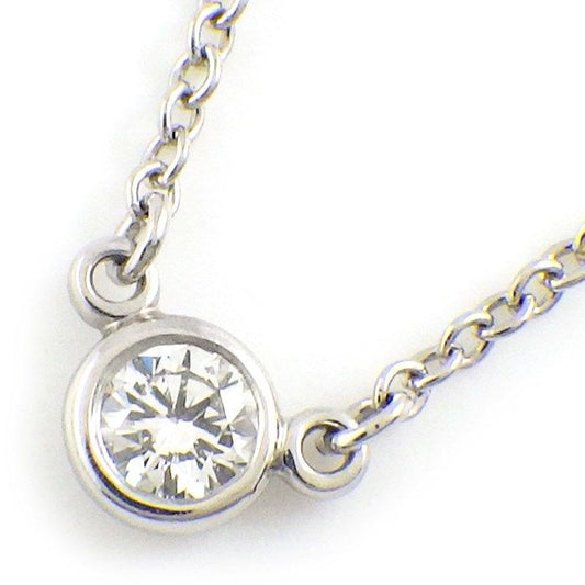 Tiffany & Co. By The Yard Single Diamond Necklace - 0.08ct PT950