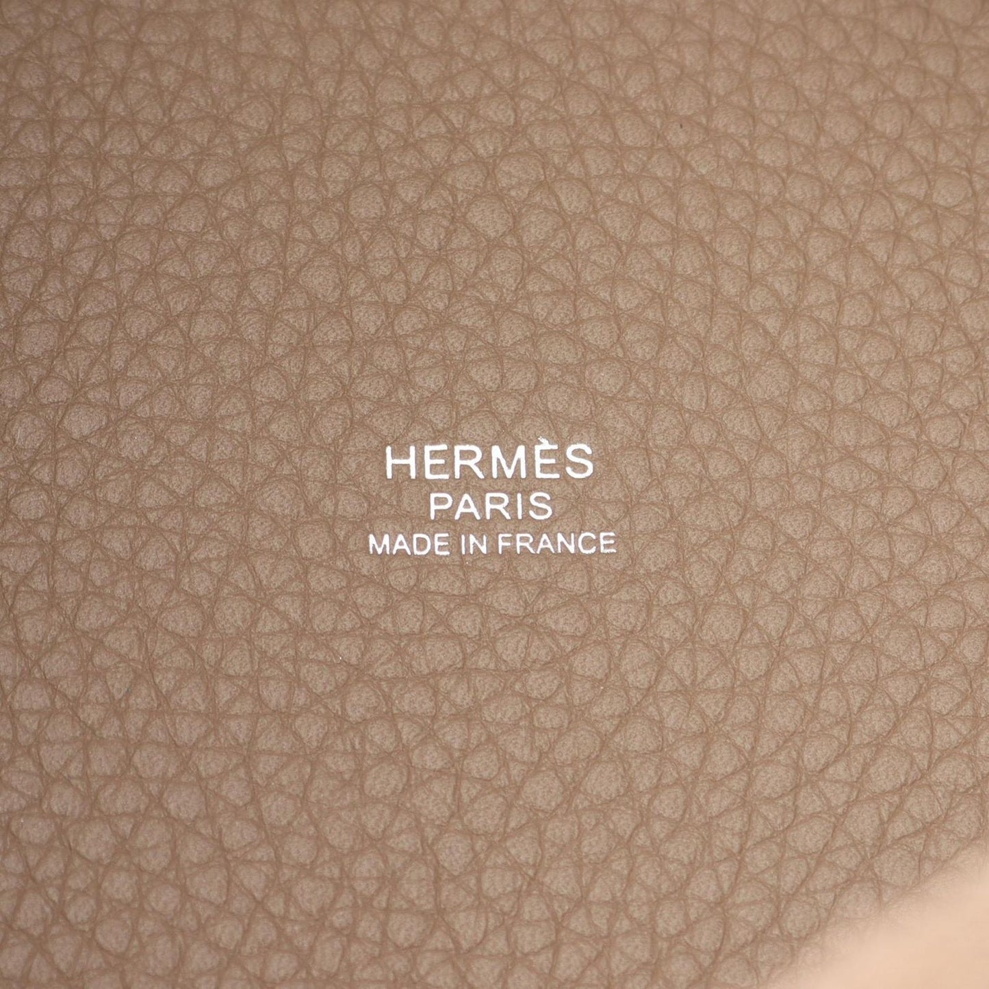 HERMES Picotin Lock PM Etoupe Handbag - Timeless Elegance