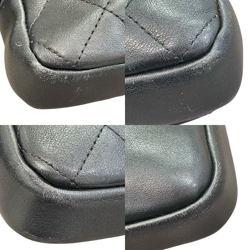 CHANEL Cambon Line Medium Shoulder Bag - Black & Silver Hardware