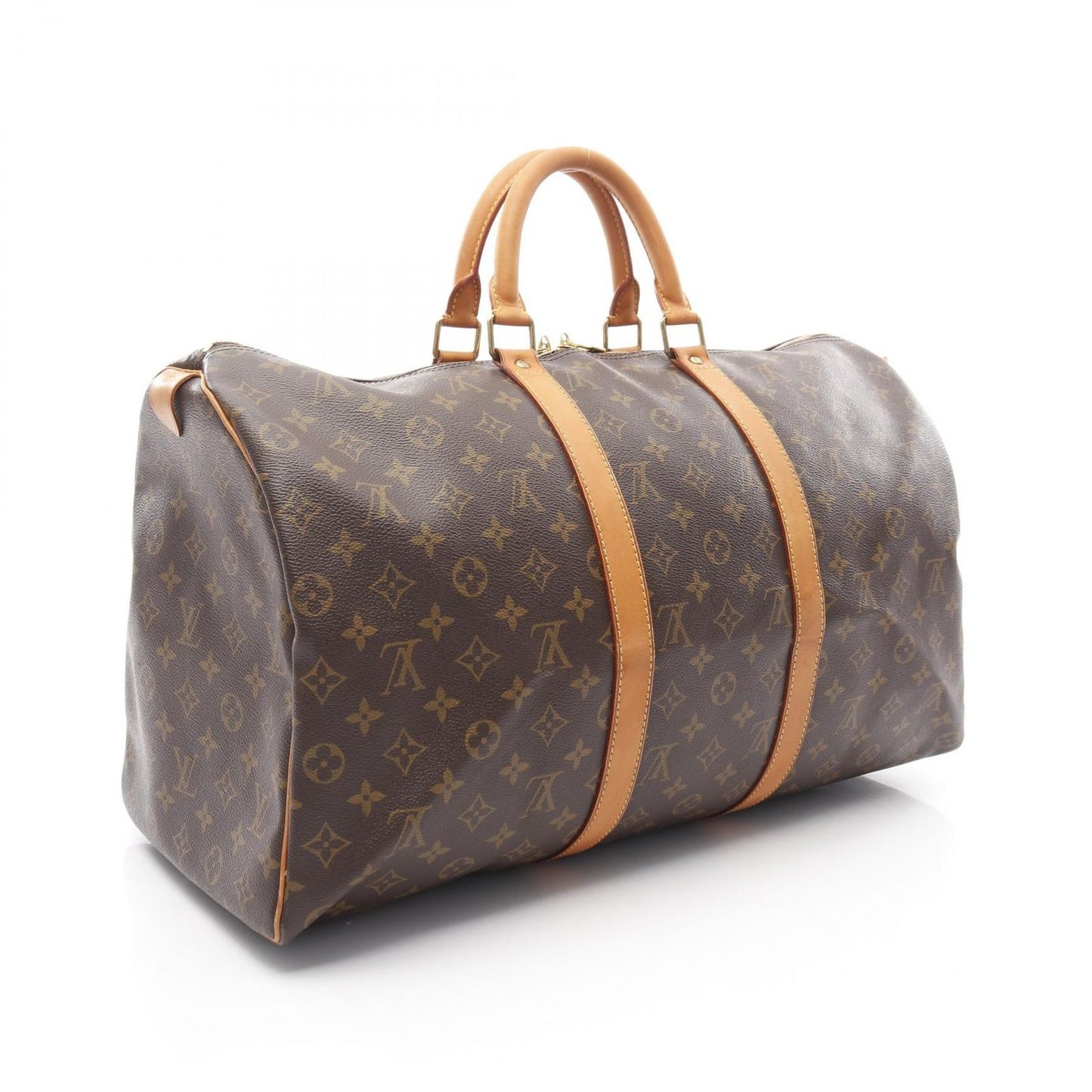 Louis Vuitton Monogram Keepall 50 Boston Bag - Timeless Elegance