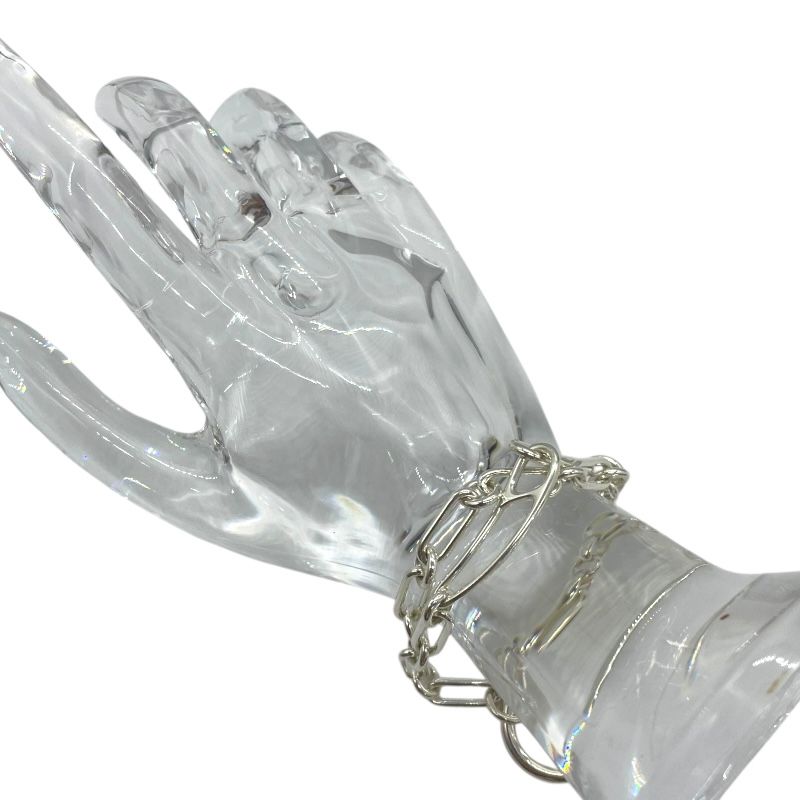 HERMES Chaine d'Ancre Punk Bracelet in Ag925 Silver - Exquisite Craftsmanship