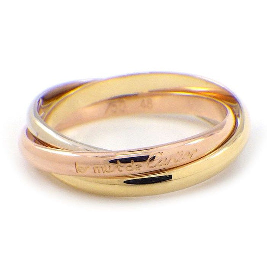 Cartier Trinity XS Ring in Tri-Color Gold - K18PG, K18WG, K18YG